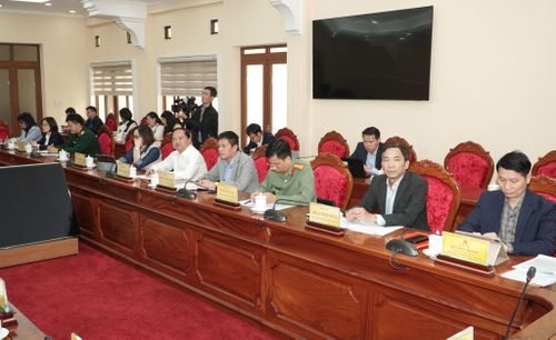 Thành viên Ban Chỉ đạo tỉnh dự hội nghị