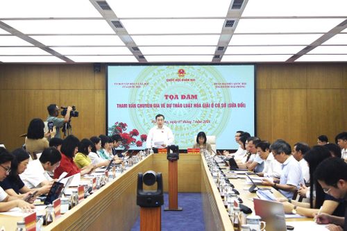 Tọa đàm lấy ý kiến về dự án Luật Hòa giải ở cơ sở (sửa đổi) do Ủy ban Văn hóa và Xã hội và Đoàn ĐBQH TP. Hải Phòng phối hợp tổ chức