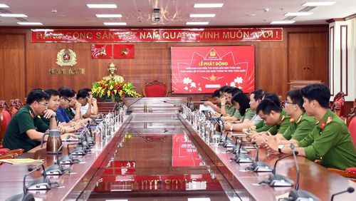 Công an tỉnh Quảng Ngãi tổ chức lễ phát động triển khai cao điểm thu nhận mẫu sinh phẩm ADN thân nhân liệt sĩ chưa xác định thông tin