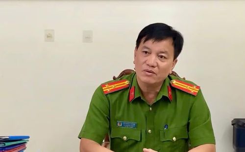 Thượng tá Đới Ngọc Thắng, Phó Trưởng phòng Cảnh sát hình sự, Công an TP Hồ Chí Minh thông tin về vụ án.