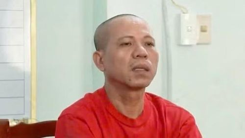 Đối tượng Thạch Kim Thái khai nhận hành vi phạm tội.