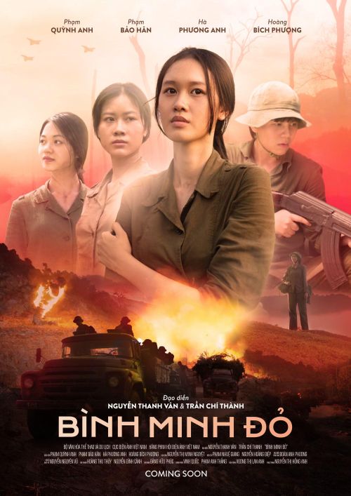 Phim "Bình minh đỏ" về các nữ lái xe Trường Sơn.