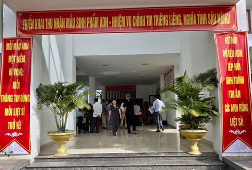 Công tác thu nhận mẫu sinh phẩm ADN đợt cao điểm tại TP Huế diễn ra từ ngày 9 đến hết ngày 11/7.