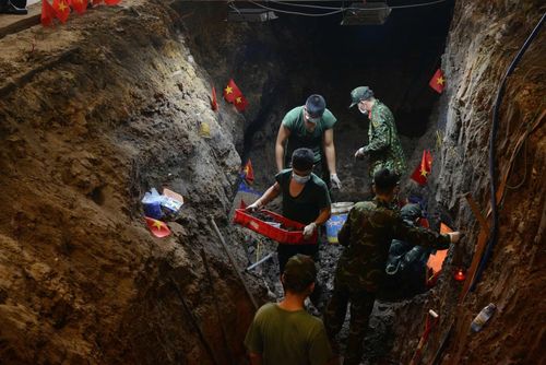 Cho đến nay, tổng số hài cốt liệt sĩ tìm được tại Công viên Lê Thị Riêng là 16 bộ.