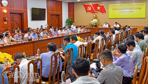 Lãnh đạo tỉnh Cà Mau đánh giá cao vai trò đồng hành của các cơ quan thông tấn, báo chí Trung ương và địa phương đối với sự phát triển của tỉnh.