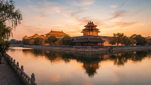 Tử Cấm Thành là sự kết tinh của triết lý thiên văn học phương Đông và quyền uy tối thượng, cấm kỵ tuyệt đối của bậc đế vương. (Ảnh: XHS)