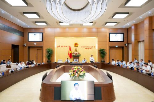 Quang cảnh phiên họp. Ảnh: media.quochoi.vn