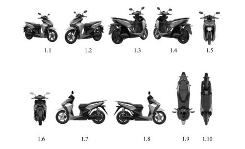  Thiết kế tương tự mẫu xe từng xuất hiện trên công báo sở hữu công nghiệp. Ảnh: IP Vietnam. 