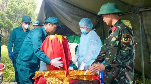 Từng mẫu hài cốt liệt sĩ được xử lý, bảo quản bảo đảm đúng quy trình chuyên môn nghiêm ngặt.