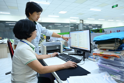 Công ty TNHH MTV X20 Thái Nguyên (Công ty Cổ phần X20) ứng dụng chuyển đổi số trong quản trị, điều hành. Ảnh: ĐỨC HIẾU
