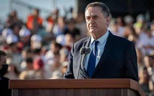  Bộ trưởng Quốc phòng Israel Katz phát biểu tại lễ tốt nghiệp của các phi công tại căn cứ không quân Hatzerim, ngày 9 7. Ảnh: IDF 