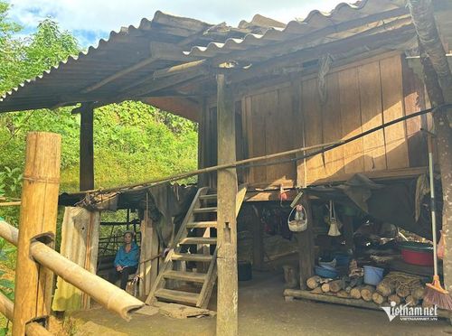Căn nhà cũ nơi chị em bà Mỉm sinh sống chẳng có gì đáng giá.