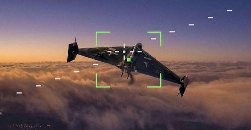 Ảnh minh họa drone Shahed đang bị khóa mục tiêu tấn công. Ảnh: Bộ Quốc phòng Ukraine/thedefensepost.com