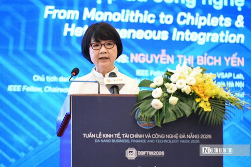 Bà Nguyễn Thị Bích Yến, Viện sĩ Viện Kỹ sư Điện và Điện tử Hoa Kỳ, Chủ tịch VSAP Lab, đề xuất củng cố năng lực đóng gói, lắp ráp và kiểm thử chip.