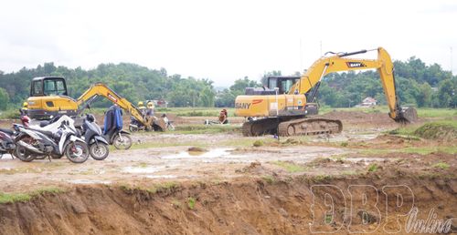 Nhờ sự đồng thuận từ chính quyền, người dân, dự án đang được triển khai thực hiện tích cực.