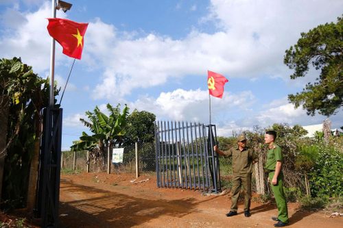 Mô hình “Hàng rào an ninh trật tự” trên địa bàn thôn Phúc Thạch được triển khai bài bản, nhất trí, đồng lòng thực hiện từ bà con trong thôn