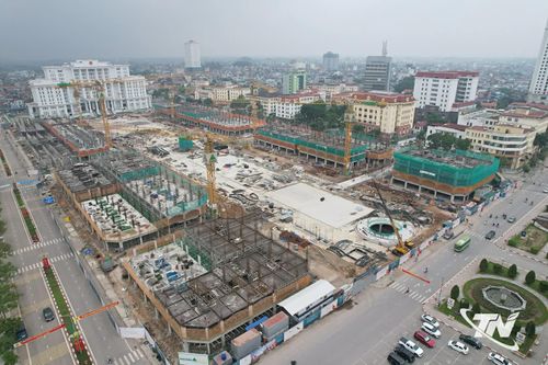 Khu vực trung tâm hành chính tỉnh Thái Nguyên đang được đầu tư xây dựng ngày càng hiện đại.