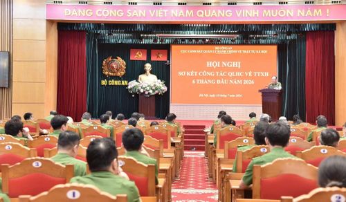 Hội nghị được tổ chức theo hình thức trực tiếp kết hợp trực tuyến đến Công an các tỉnh, thành phố trực thuộc Trung ương và Công an cấp xã trên toàn quốc.