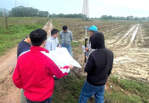 Khu vực triển khai dự án Cụm công nghiệp Hương Xuân.
