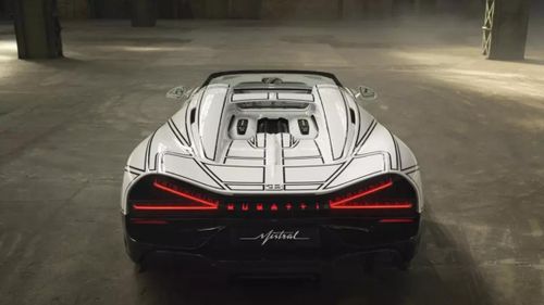 W16 Mistral Blanc Éternel vẫn giữ nguyên cấu hình vận hành của dòng W16 Mistral. Ảnh: Bugatti.