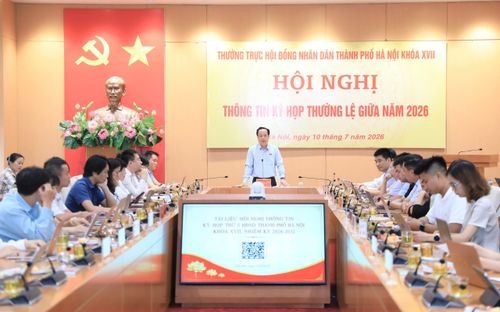 Quang cảnh kỳ họp.