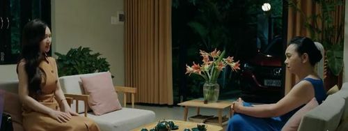Mẹ của Vân chưa chấp nhận việc con gái yêu người chiến sĩ công an. Ảnh VTV