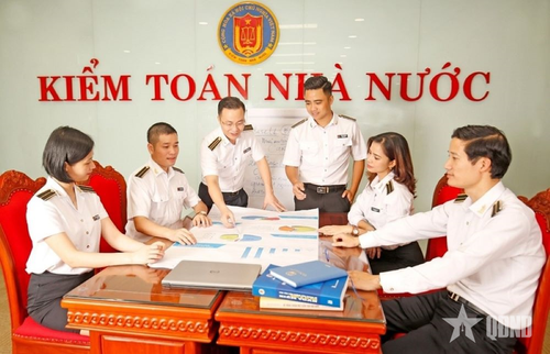 Hoạt động nghiệp vụ của các kiểm toán viên thuộc Kiểm toán Nhà nước. Ảnh: MINH THÚY
