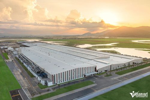 Nhà máy sản xuất xe điện VinFast tại Hà Tĩnh.
