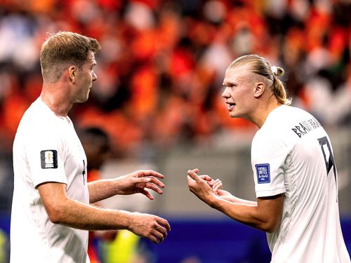 Tương lai Haaland có thể gắn với Real Madrid, nhất là sau khi Pep chia tay Man City. Ảnh: NFF