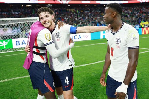 Cả Declan Rice và Marc Guehi đều gặp vấn đề về sức khỏe - Ảnh: SunSport