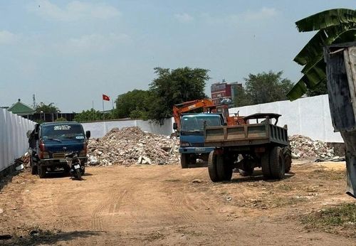 Khu vực san lấp được phát hiện. Ảnh: CA