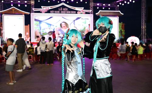 Hóa trang các nhân vật hoạt hình (Cosplay), trào lưu được giới trẻ Nhật Bản và Việt Nam yêu thích. Ảnh: NGỌC HÀ