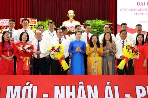 Ban Chấp hành Hội Chữ thập đỏ TP. Cần Thơ nhiệm kỳ 2026-2031 ra mắt đại hội