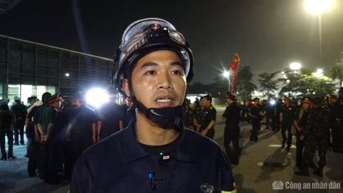 Thượng úy Lê Doãn Hiếu (cán bộ Cục Cảnh sát PCCC và CNCH)