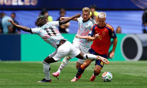 Tây Ban Nha đấu với Bỉ ở tứ kết World Cup 2026. (Ảnh: Reuters)