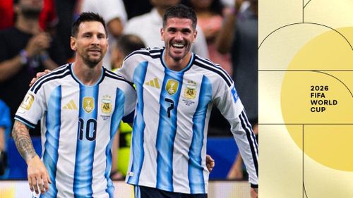 Rodrigo De Paul — người chơi lệch phải trong hàng tiền vệ Argentina là người sẽ bù đắp cho quãng đường mà Messi đi bộ. Ảnh: MLS.