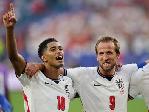 Jude Bellingham và Harry Kane là bộ đôi ăn ý của tuyển Anh.