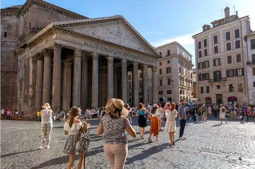 Người La Mã đã xây dựng đền Pantheon cách đây khoảng 2.000 năm, nhưng nó kiên cố đến nỗi người ta vẫn sử dụng nó cho đến ngày nay. Ảnh: Pexels.