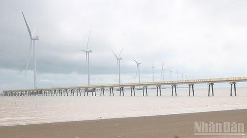Dự án điện gió ngoài khơi tại phường Trường Long Hòa, tỉnh Vĩnh Long.