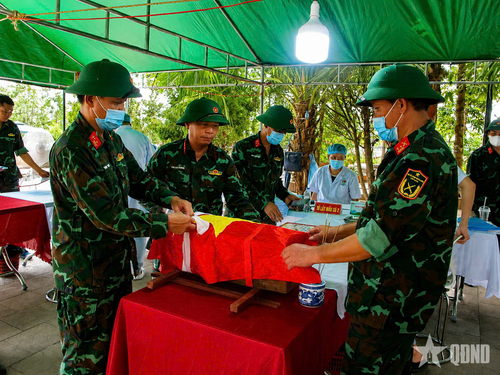 Các bước lấy mẫu được thực hiện theo quy trình chặt chẽ.