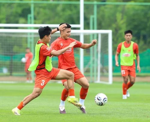 Sau hai trận đấu tập toàn thắng, đội hướng tới trận đấu tập cuối cùng gặp Gangwon FC – đại diện đang thi đấu tại K-League 1, diễn ra vào ngày 13/7. Ảnh: VFF.
