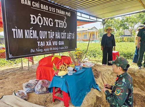 “Chiến dịch 500 ngày đêm” đẩy mạnh thực hiện tìm kiếm, quy tập và xác định danh tính hài cốt liệt sĩ