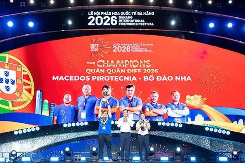 Đội Macedos Pirotecnia (Bồ Đào Nha) giành chức quán quân DIFF 2026.