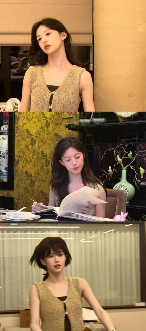 Go Yoon Jung toát lên vẻ đẹp trong trẻo, nhẹ nhàng.