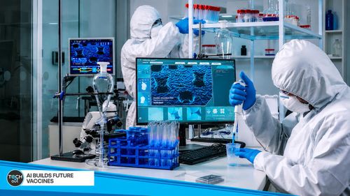 AI giúp chuyển hướng phát triển vắc-xin từ ứng phó sang chủ động chuẩn bị trước các nguy cơ dịch bệnh. Ảnh: Wion.