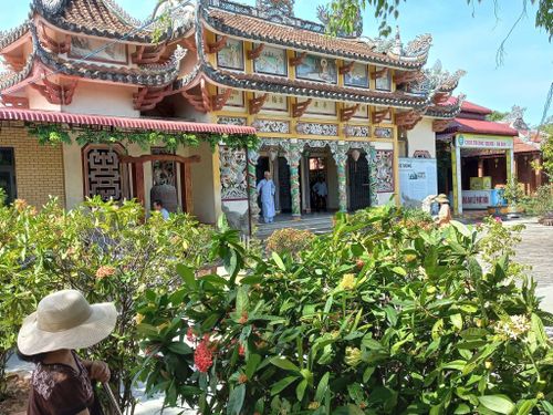 Chùa Trường Khánh ở xã Nam Cửa Việt - Ảnh: P.X.D