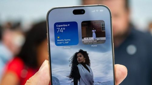 Hình ảnh phác thảo ý tưởng của iPhone 18 Pro với Dynamic Island nhỏ hơn (nguồn ảnh: Filip Vabroušek )
