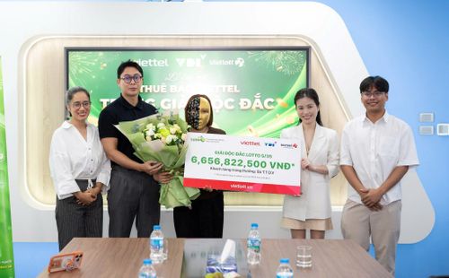 Chị V. trúng độc đắc xổ số quay nhanh Lotto 5/35, kỳ quay 740 với giá trị trúng thưởng hơn 6,6 tỷ đồng. (Ảnh: Đ.V)