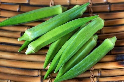 Đậu bắp chứa cả canxi, magie và vitamin K.