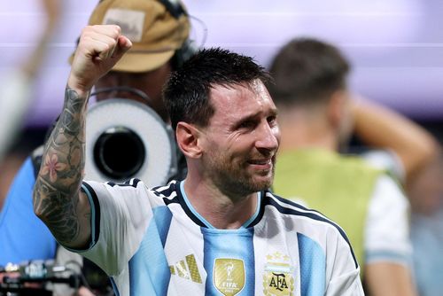 Messi rực sáng với những bàn thắng và kiến tạo. Ảnh: Reuters.